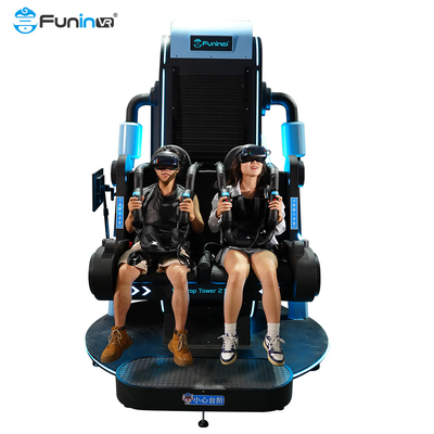 Погрузитесь в виртуальную реальность с креслом 9D VR, обеспечивающим вращение на 360 градусов и экраном 55 дюймов