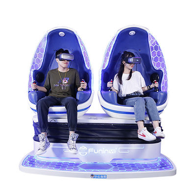 Впечатляющая сталь металла кино яйца 9D Vr имитатора 9DVr игр