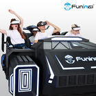 Кино имитатора виртуальной реальности VR мест 9D оборудования 6 тематического парка с фильмами VR