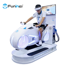 Виртуальная реальность управляя имитатором 9D VR участвуя в гонке мотоцикл игрового автомата VR управляя имитатором