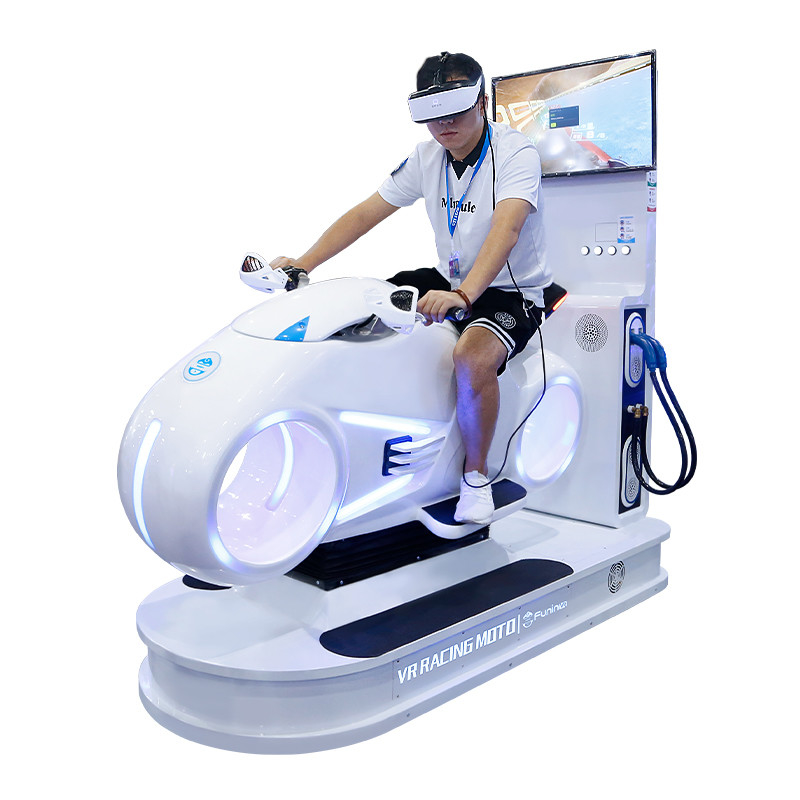 Иммерсивный VR Racing Moto Simulator HD Контроль движения экрана для экстремальных помещений