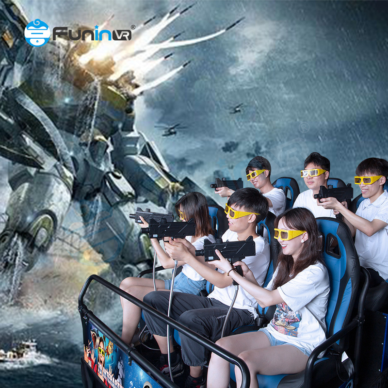 Выпустите силу ветровых эффектов в нашей электрической системе 5D кинотеатр для трамплин парка волнение