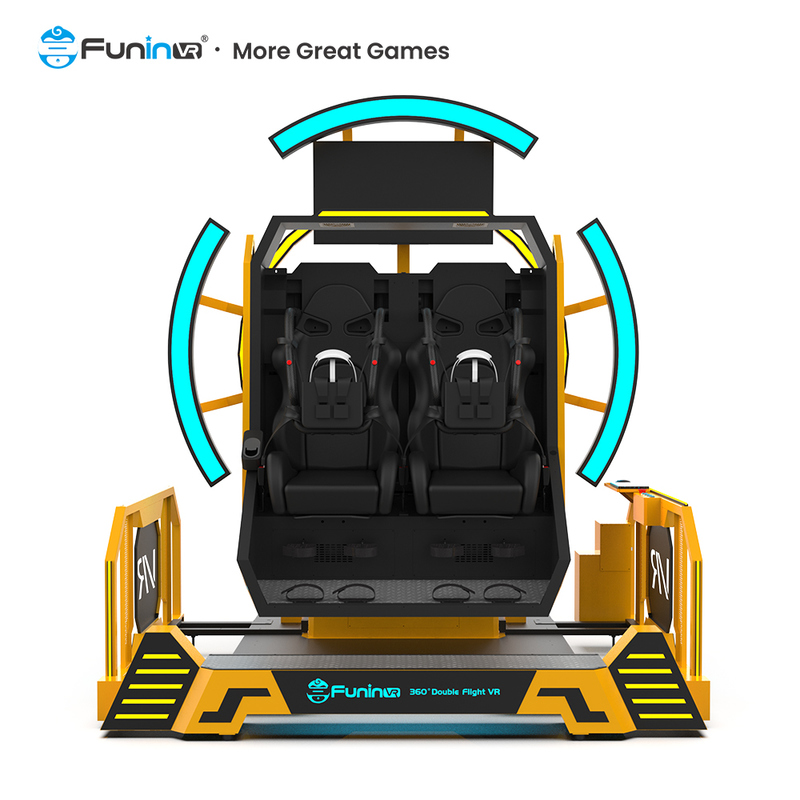 Вращение на 360° VR Flight Simulator Иммерсивные американские горки VR Аркадный игровой автомат