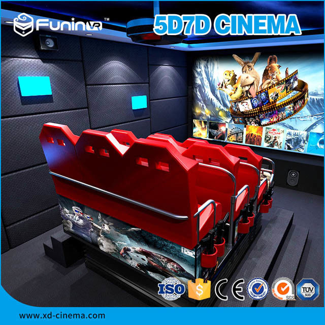 оборудование театра кино 4D усаживает имитатор кино стула 4D кино 5D