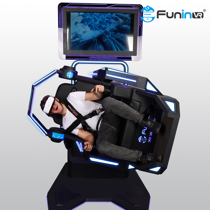 Игровой автомат vr тренажера мухы русских горок VR 360 для имитатора vr занятности торгового центра