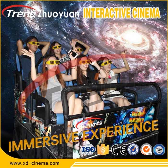 Кинотеатр 5Д гидравлической системы мобильный с консолью игры виртуальной реальности