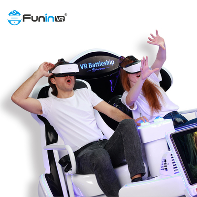 Динамические места имитатора 2 стула яйца кино 9D VR виртуальной реальности темы Exreme