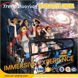 Кинотеатр 5Д гидравлической системы мобильный с консолью игры виртуальной реальности