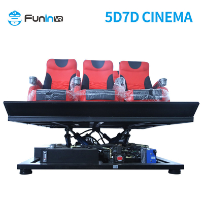 Настраиваемый 5D кинотеатр с динамическими сиденьями 5D кинотеатр