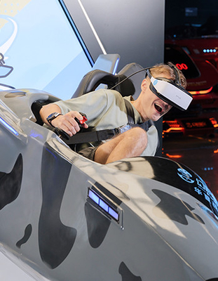 Возьмите свое моделирование полета на новый уровень с VR Flight Simulator одиночный игрок 395kg Gamepad управления