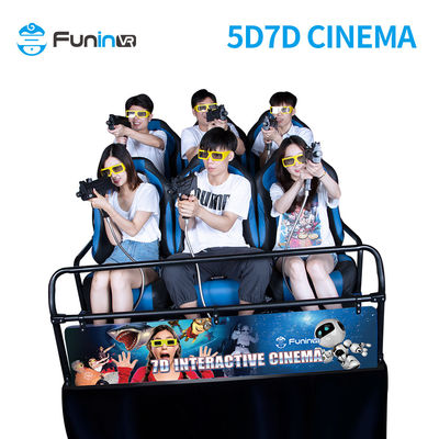 материальное движение фильма театра кино имитатора 3D 4D 5D 6D кино металла 7D Cineme 5D
