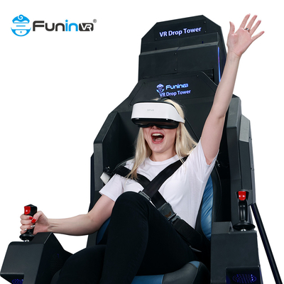 9D имитатор машины 9D VR металла 9D стали башни падения виртуальной реальности VR